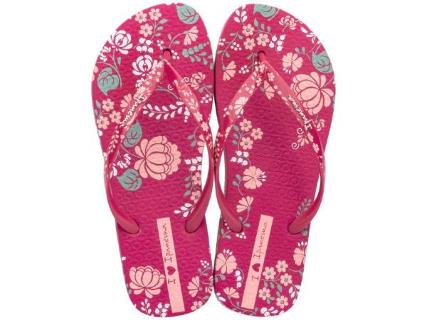 IPANEMA FLOWER BOMB BURGUNDY/PINK 