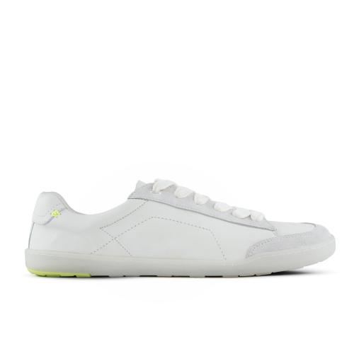 BLUSUN Damen Barfuß Leder Sneaker BLSN-500W weiß 