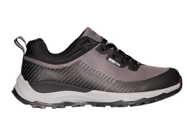 SKOGAN Santaa Herren Leichtwanderschuh mit wasserdichter Membrane grey/black 
