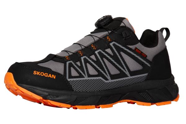 SKOGAN Paanas Outdoor Schuh mit Drehverschluss grey/black 