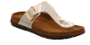 Rohde Damen Zehentrenner Bio-Pantolette Rodigo in Gold 38