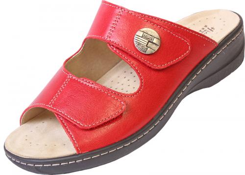 Hickersberger - Milano VARIO - Pantolette rot Weite G 