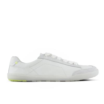 BLUSUN Damen Barfuß Leder Sneaker BLSN-500W weiß 