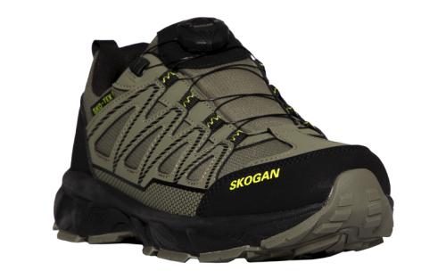 SKOGAN Paanas Outdoor Schuh mit Drehverschluss khaki 