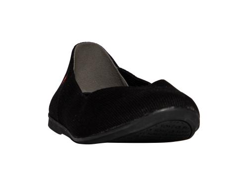 a. soyi Kera Ballerina mit atmungsaktiven Strickgewebe aus TENCEL™ Fasern schwarz 