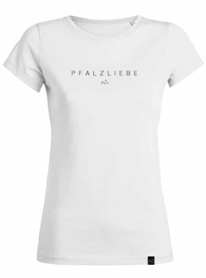 Damen T-Shirt PFALZLIEBE weiss Gr. S-XXL 