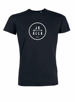 Herren T-Shirt “JO ALLA” Schwarz Gr. S - 3XL 