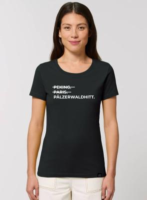 Damen T-Shirt PÄLZERWALDHITT Schwarz Gr. S-XXL 
